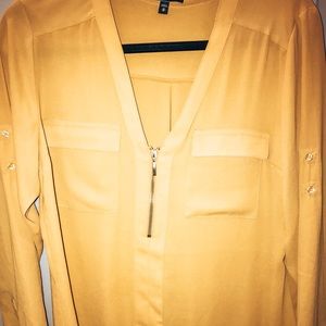 Yellow portifino blouse